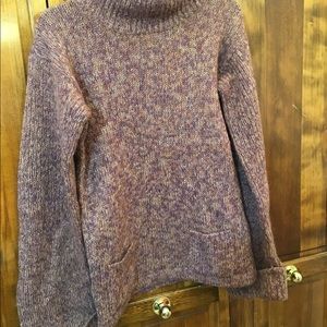 Pierre Cardin wool and mohair blend sweater, size M, pockets, flared cuffs